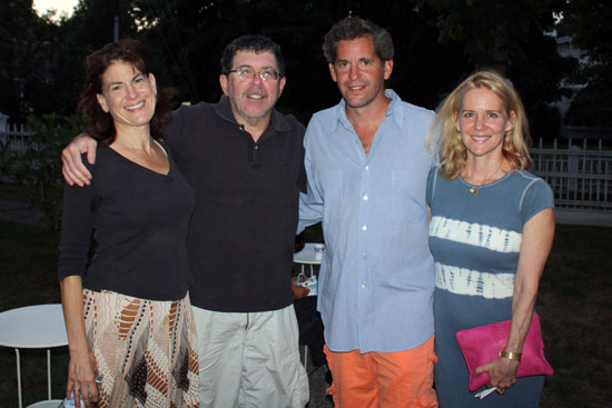 Leslie Reingold, Tom Clavin, David Waksman and Mikelle Terson. Photo by Tom Kochie. 