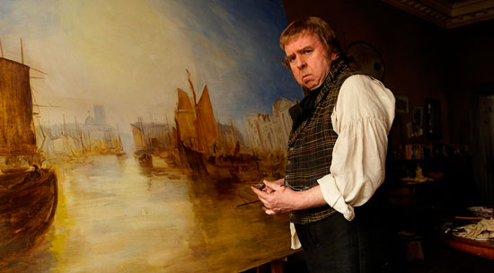 Timothy Spall as Turner. 