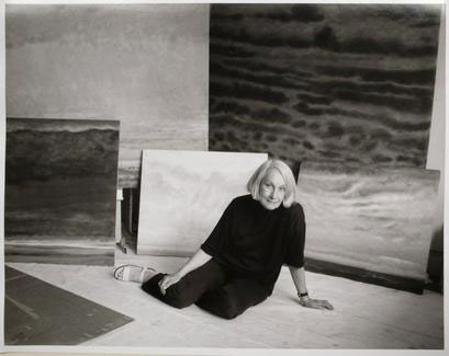 Jane Wilson in her studio, New York, June 4, 2000. Photograph by John Jonas Gruen. Courtesy of DC Moore Gallery. 