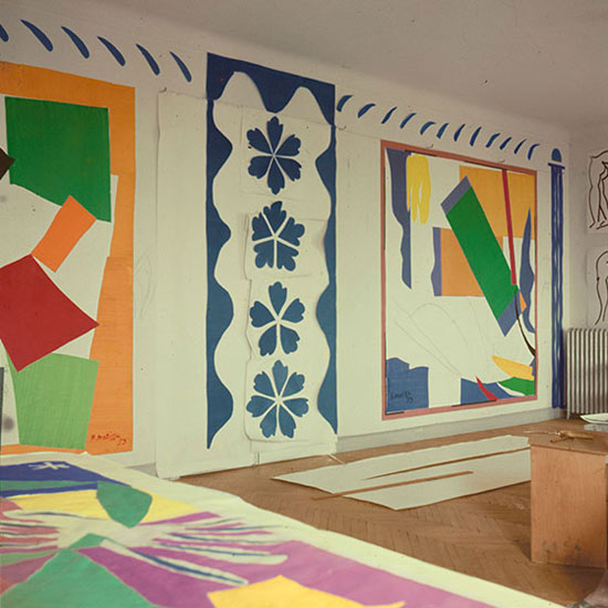 Hôtel Régina, Nice, c. 1953. Photo: Lydia Delectorskaya. © 2014 Succession H. Matisse.