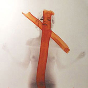 "Crucifix" by Bert Stern. 