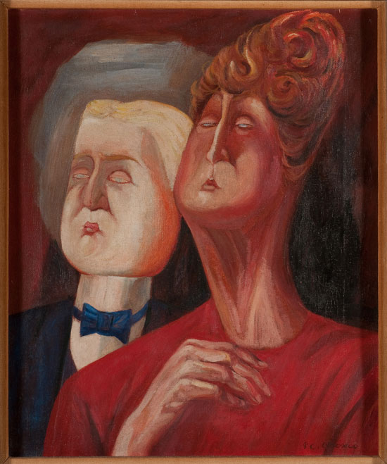"Successful People" by José Clemente Orózco, 1931. Oil on canvas. Stanley and Pearl Goodman Collection. © 2015 Artists Rights Society (ARS), New York/SOMAAP, Mexico City. 