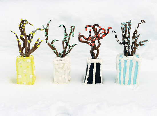 "Winter Vase Cakes" by  Christa Maiwald. Archival pigment print, 21 x 24 inches, edition 5. 