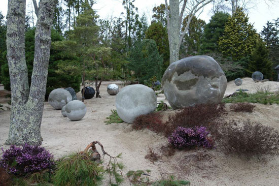 "Spheres" by Grace Knowlton. Courtesy LongHouse Reserve. 