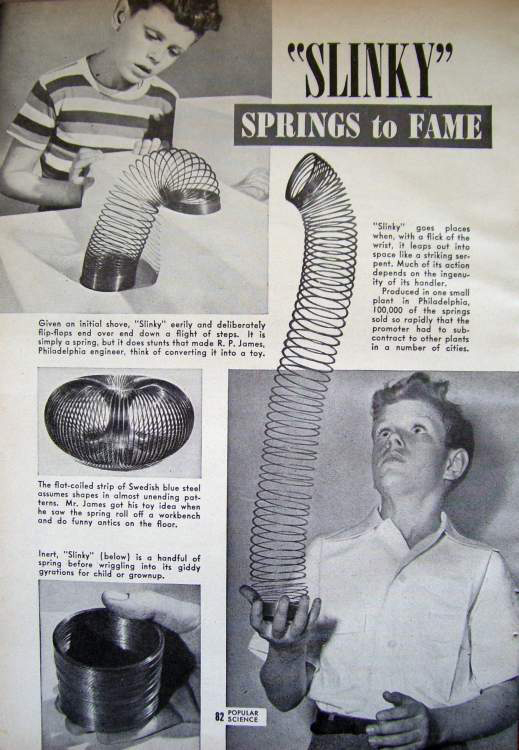 Slinky® ad, 1946. 