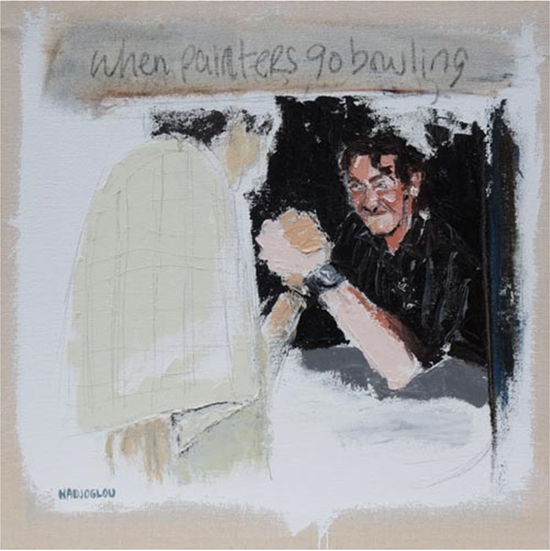 "When Painters Go Bowling" by Kristen Hadjoglou.  