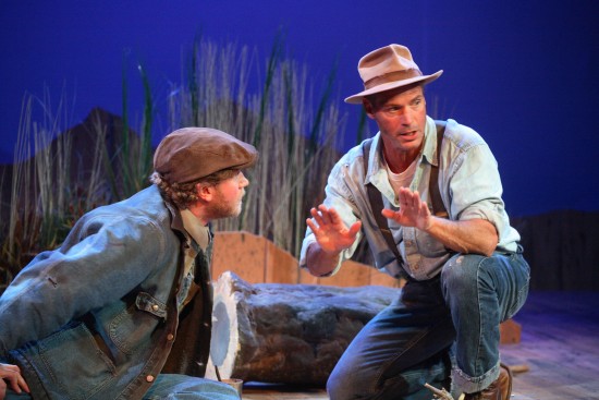 Preston Truman Boyd and Joe Pallister appear in "Of Mice and Men" at Bay Street.
