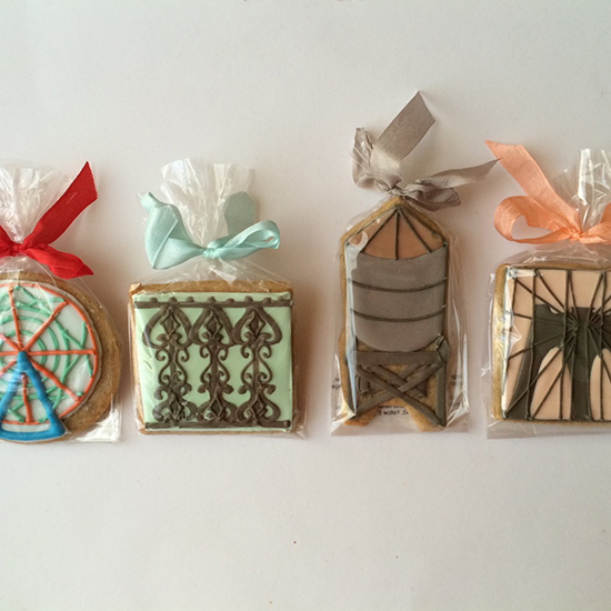 "Gifts New York Gave Me" cookies by Amelia Coulter. Photo Courtesy NYPL.