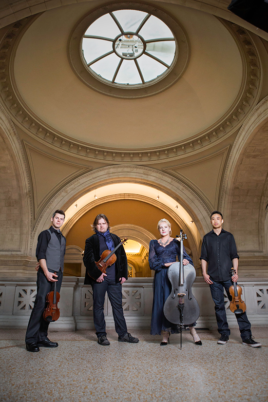 The ETHEL String Quartet. Photo: Erin Patrice O'Brien.