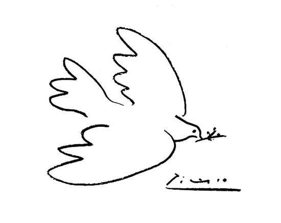 "Dove of Peace" by Pablo Picasso, circa 1949.