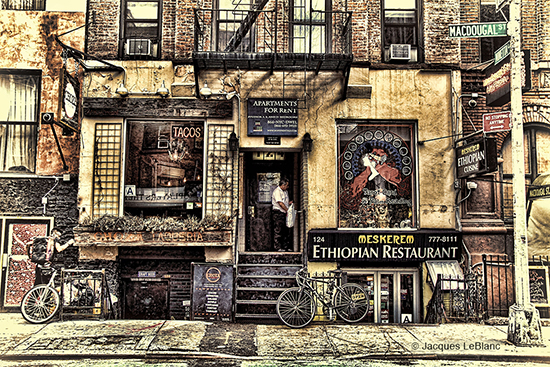 “MacDougal and Minetta” by Jacques LeBlanc 