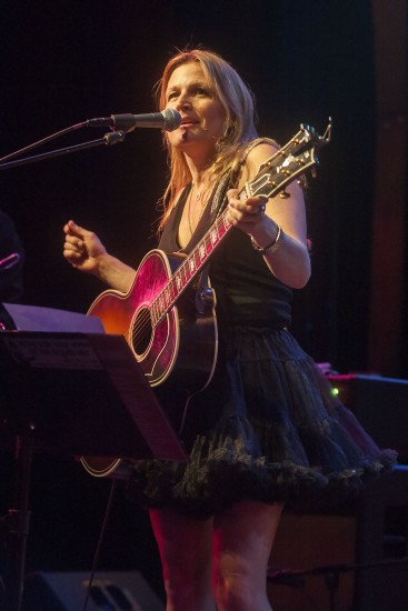 Nancy Atlas hosted special guests Clark Gayton and Winston Irie as part of her 2015 Fireside Sessions at the Bay Street Theater on Friday, January 9th, 2015