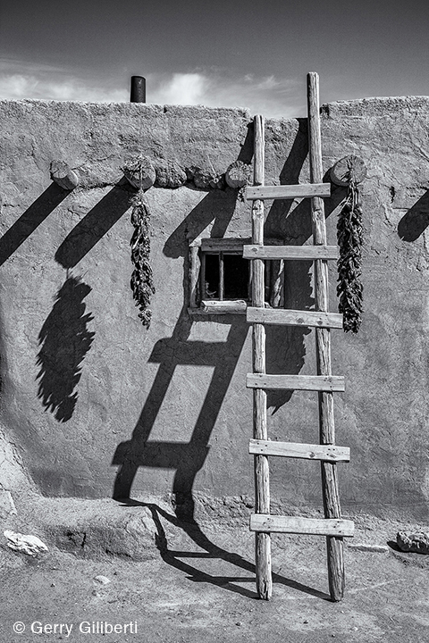 "Pueblo Ladder" by Gerry Giliberti.