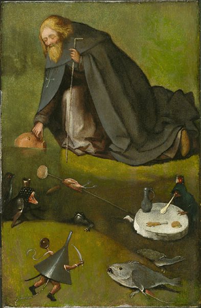 “The Temptation of St. Anthony,”1500-1510, by Hieronymus Bosch, Photo credit Rik Klein Gotink/Image processing by Robert G. Erdmann for the Bosch Research and Conservation Project.