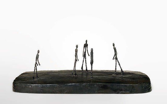 “La Place” (ed. 4/6) by Alberto Giacometti, 1948. Exhibited with Gana Art.