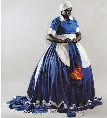 “They don't make them like they used to” by Mary Sibande, 2009. Exhibited with Gallery MOMO. 