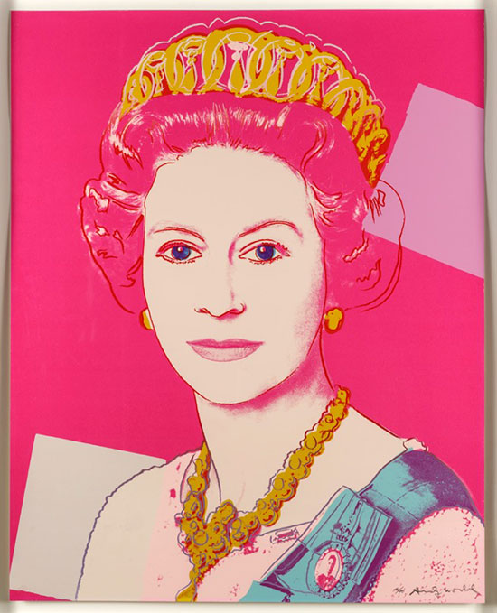 "Queen Elizabeth 336" by Andy Warhol.