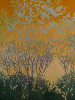 “Orange Sky” by Richard Udice.