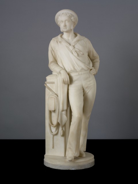 Emma Stebbins, Commerce, 1860. Heckscher Museum of Art; Gift of Phillip M. Lydig III.