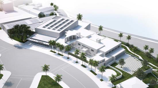 Maquette of MCASD's planned expansion in La Jolla. Selldorf Architects,