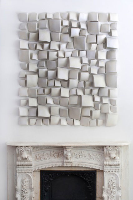 "Deconstructed Wall Pillow III" by Maren Kloppmann. Hostler Burrows.