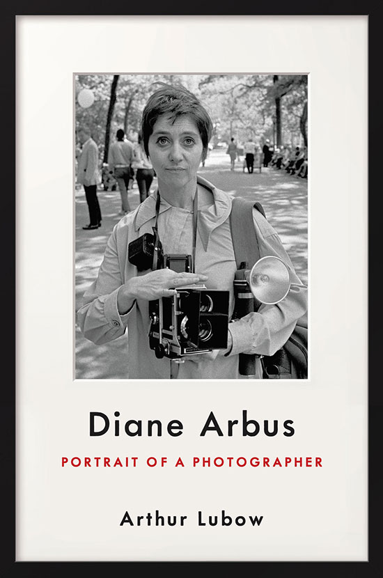Cover for "Diane Arbus: Portrait of a Photographer" by Tod Papageorge. 