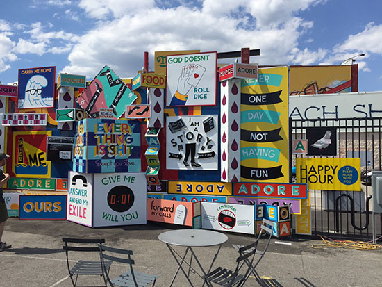 Coney Island Art Walls. Photo by Sandra Hale Schulman.