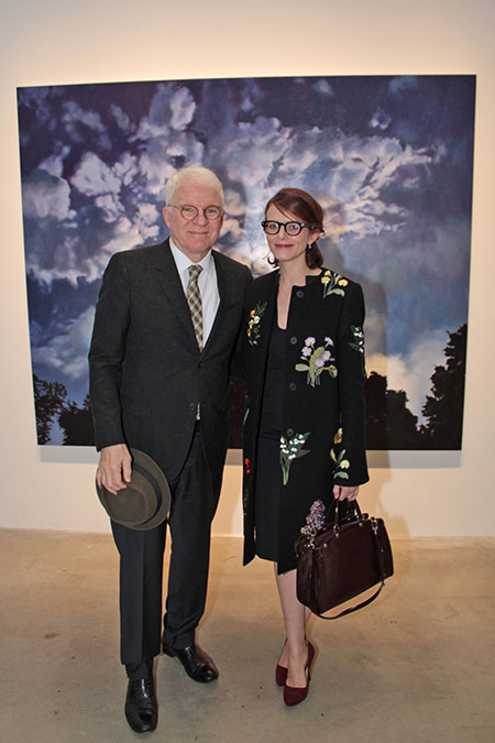 Steve Martin and wife Anne Stringfield. Photo by Tom Kochie.