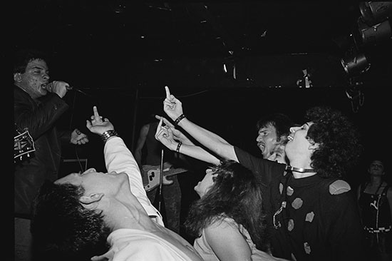 The Reactions at Fat Cats Club. Photograph by Charles Hashim. Courtesy of the HistoryMiami Museum.
