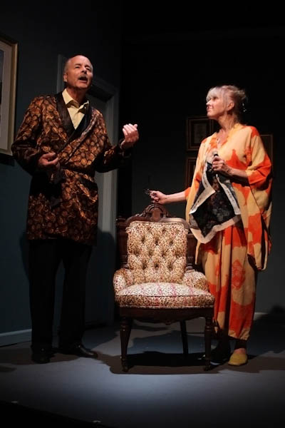 Andrew Botsford and Jane Lowe in "Finishing Touches." Tom Kochie Photo.