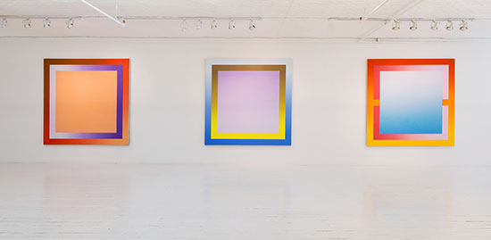 "Michael Boyd: That’s How the Light Gets In: 1970 – 1972" at Eric Firestone Loft. Courtesy of Eric Firestone Gallery.