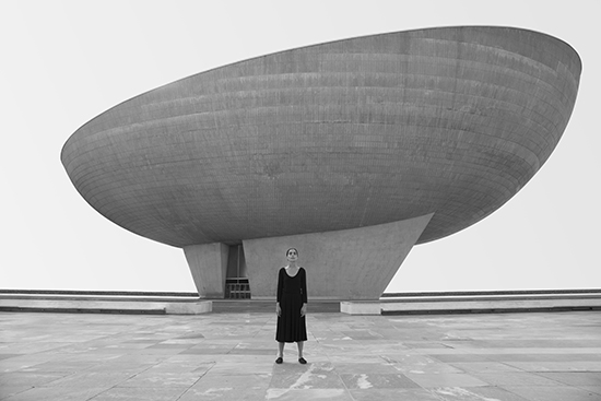 Shirin Neshat "Untitled" from "Roja series" by Shirin Neshat, 2016. Silver gelatin print. 40 x 60 inches. Copyright Shirin Neshat. Courtesy of the Artist and Gladstone Gallery, New York and Brussels.