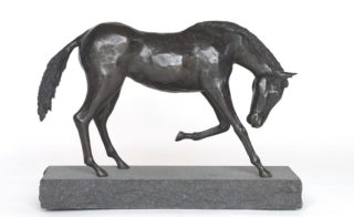 "Lenox" by Jerry Schwabe. Bronze. Courtesy of the artist.