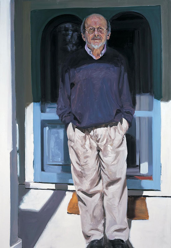 "E.L. Doctorow" by Eric Fischl, 2005. Oil on linen, 72 x 50 inches. Rick and Monica Segal collection. Courtesy the New York Academy of Art.