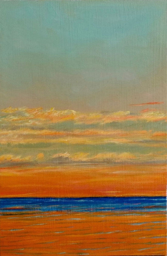 "Pier Sunset l" by Marla Lipkin