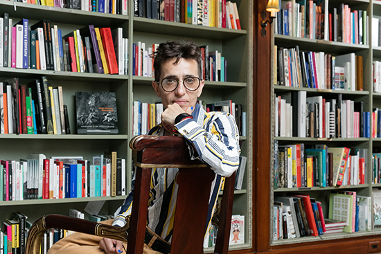 Russian-American author and essayist, Masha Gessen. Photo: Beowulf Sheehan. Courtesy of the Cultural Services of the French Embassy and Albertine Books.