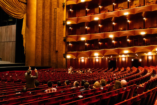 The Metropolitan Opera, participating site in the 2018 Open House New York. Photograph by Nicolas Lemery Nantel. Courtesy of Open House New York.