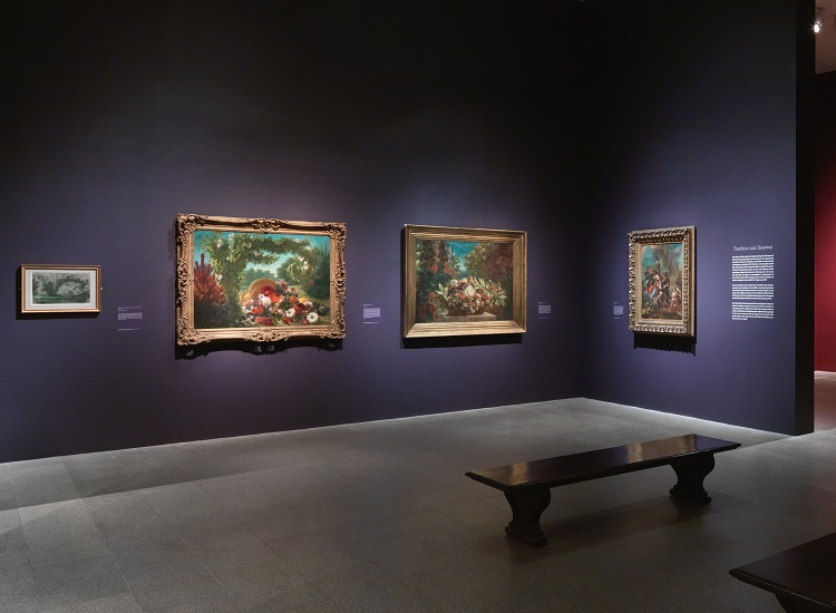 Gallery view of Delacroix at The Metropolitan Museum of Art (September 17, 2018–January 6, 2019). Photos courtesy of The Metropolitan Museum of Art.