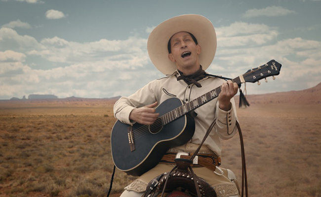 Film still from "The Ballad of Buster Scruggs." Courtesy of Guild Hall.