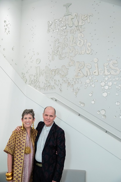 Beth Rudin DeWoody and Rob Wynne attending Norton Museum of Art’s annual Gala on February 2, 2019. Photo: Capehart Photography. Courtesy of Norton Museum of Fine Art.