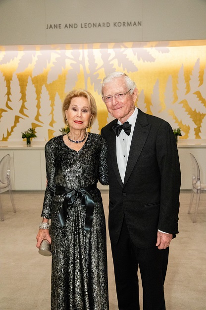 Jane and Leonard Korman attending Norton Museum of Art’s annual Gala on February 2, 2019. Photo: Capehart Photography. Courtesy of Norton Museum of Fine Art. 