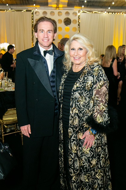 Rusty Holzer and Jane Holzer attending Norton Museum of Art’s annual Gala on February 2, 2019. Photo: Capehart Photography. Courtesy of Norton Museum of Fine Art.