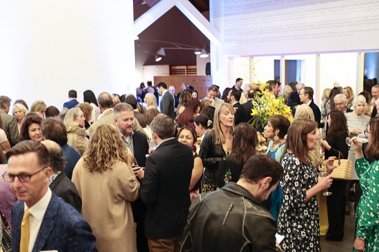 A crowd fills the Parrish Art Museum at Spring Fling 2019. Photo by Eric Striffler. Courtesy of the Parrish Art Museum. 