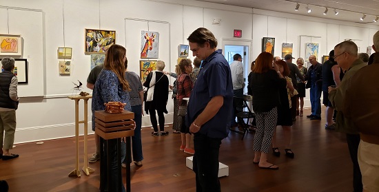 Springs Improvement Society opened its annual Artist Members Exhibition Reception on May 24, 2019. Photo: Pat Rogers.