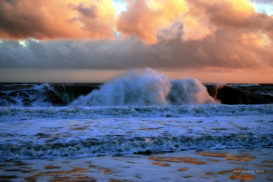 "Atlantic Wave" by Paul Dempsey, Photograph. Courtesy Southampton Artists Association.