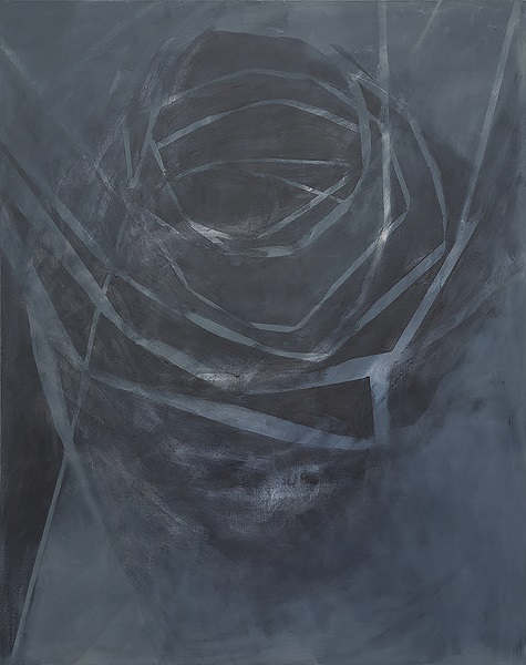 "Operating From Within" by Mona Brody, 2018. Oil and wax on linen, 60 x 48 inches. Courtesy of The Painting Center.
