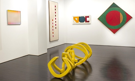 Installation view of "Specific Forms" at Loretta Howard Gallery. Courtesy of the gallery.